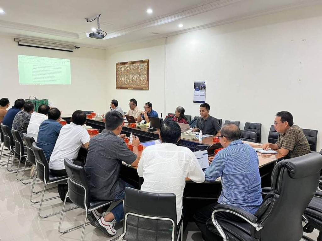 Rapat Pembahasan Exit Meeting Evkin Dari BPKP | Tirtamangutama Badung